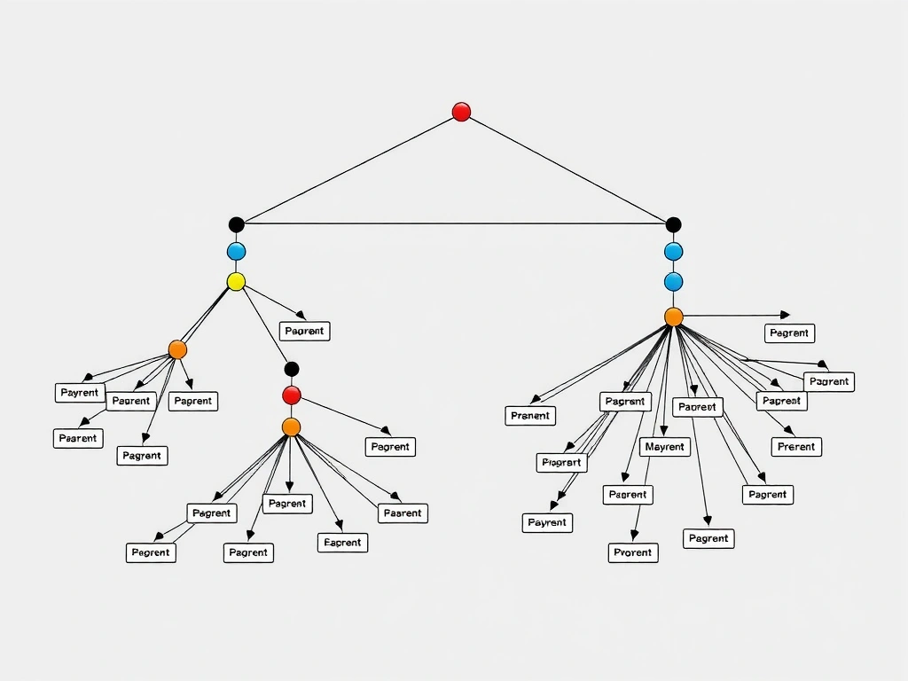 Decision tree node impurity: parent mixed class labels vs child nodes after a good split; entropy high vs low; information gain as reduction in disorder; contrast with learning rate, pruning, and distance clustering.