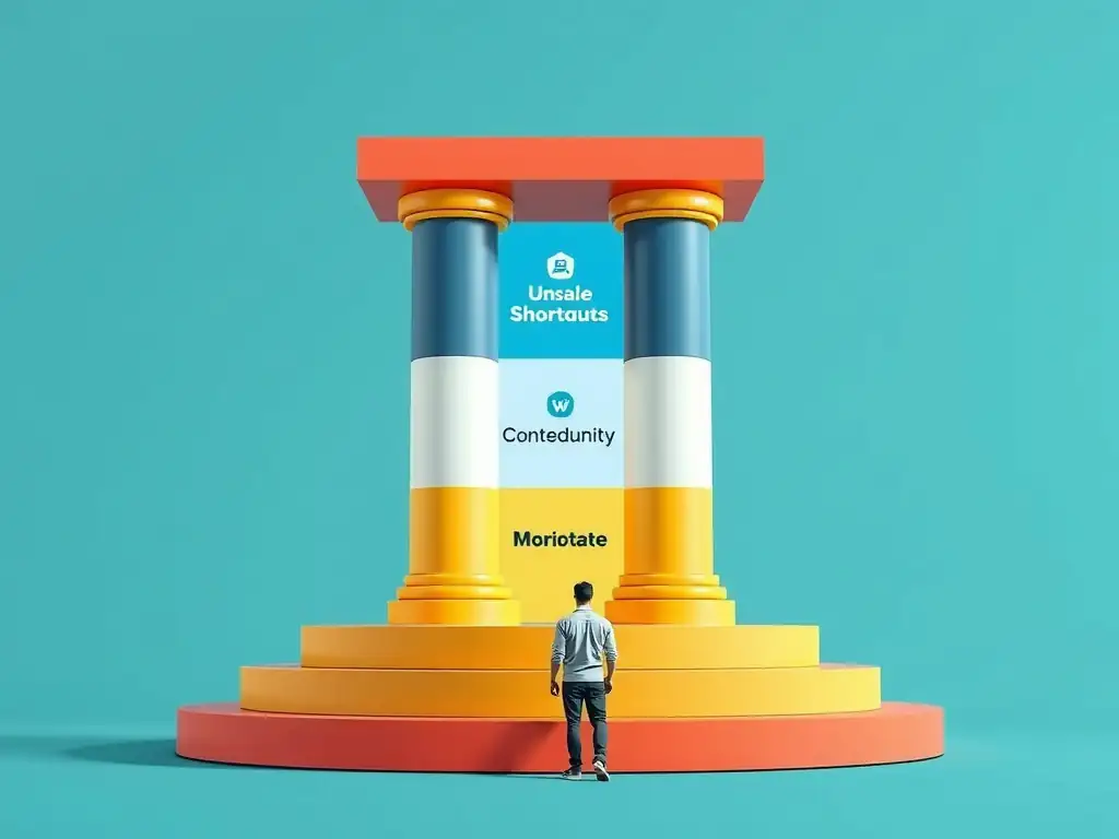Model safety pillars: adversarial input defense on the serving path, confidentiality controls on training and inference data, monitoring and red-team feedback loop, contrasted with unsafe shortcuts like open unrestricted endpoints or security-stripped templates.