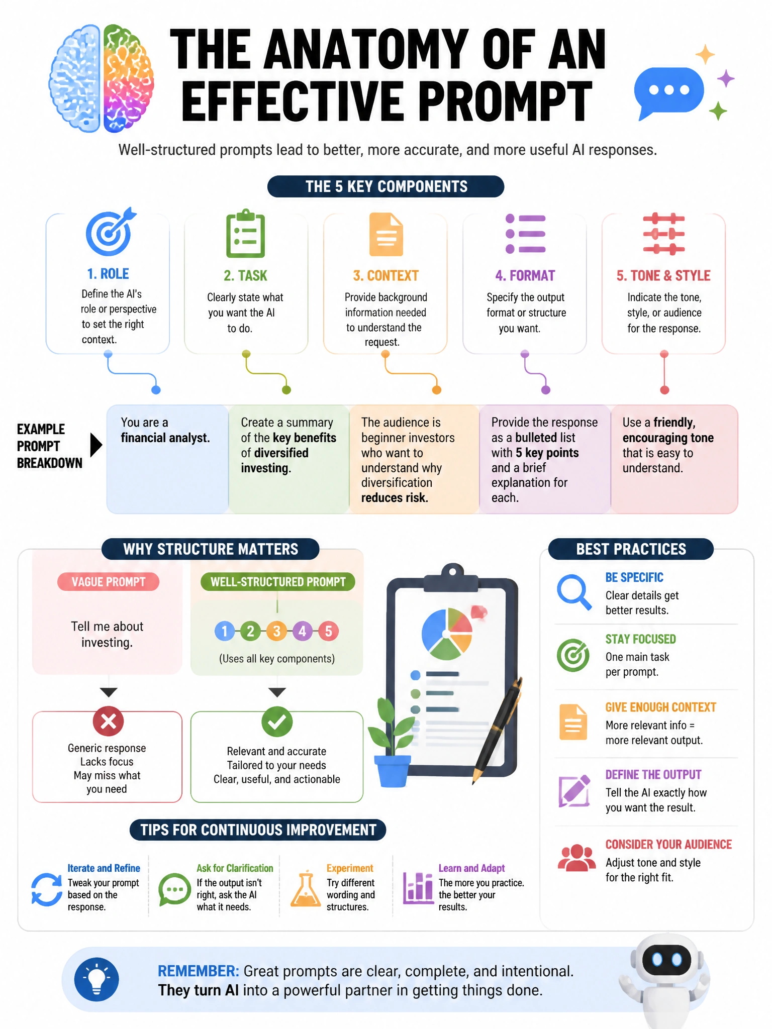 Educational infographic 1024x768 prompt template versioning. CCAO-F q230.