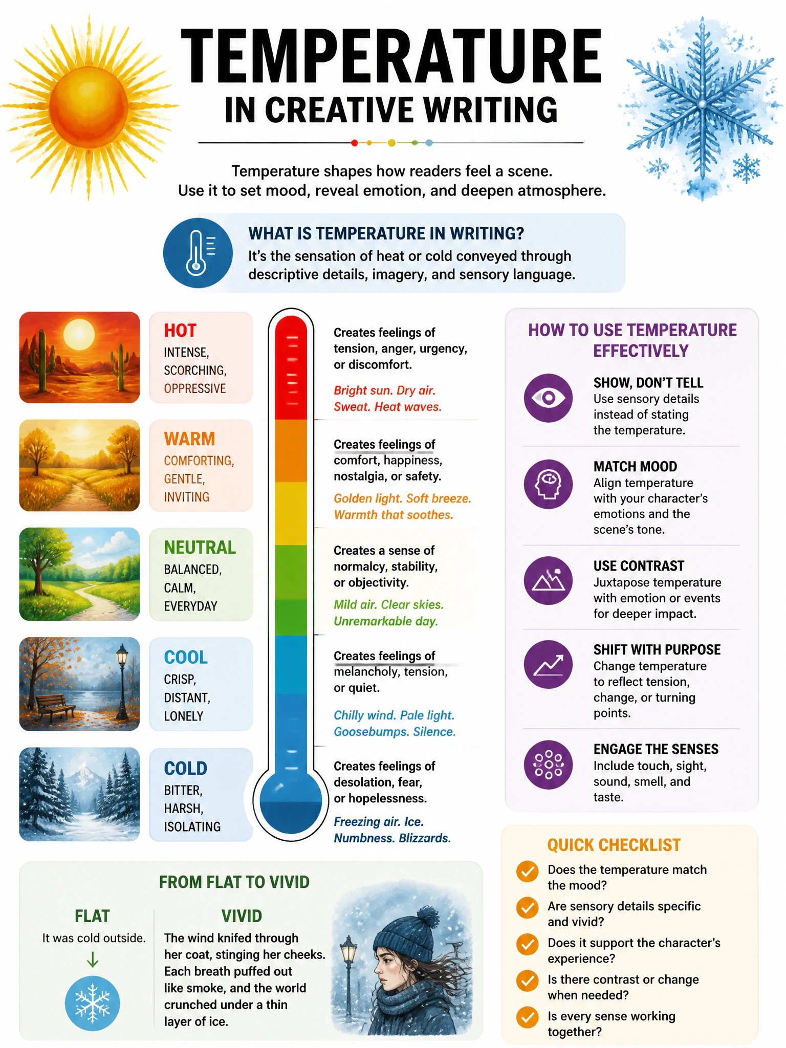 Educational infographic 1024x768 temperature for creative writing. CCAO-F q241.