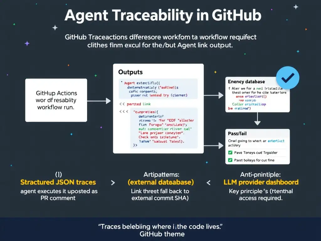 A 2048x1536 landscape educational infographic titled 'Repository Scope Confinement via GitHub App Installation'. Center: a GitHub App installation panel showing 'Only select repositories' with only 'frontend' checked. Left: an agent with a token attempting to access 'frontend' (green checkmark), 'backend' (red X - 403 Forbidden), 'infrastructure' (red X - 403 Forbidden). Right: a contrast showing 'All repositories' installation with all three repos accessible (all green, danger zone). Bottom: comparison of enforcement layers—System Prompt (weakest), App Logic (medium), Token Scope (strongest). Repository icon grid with access indicators. Dark background, clear visual hierarchy.