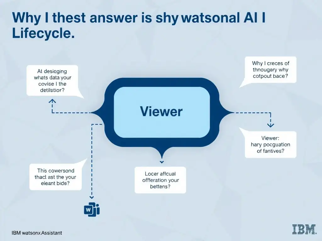 Educational infographic for IBM watsonx Assistant: visualize the concept of 'Viewer' within the 'Domain 5: Administration' domain. Use a clean diagram or layered flow showing how this capability fits into a conversational AI lifecycle — labeled boxes for key components, arrows showing data or conversation flow, IBM blue/navy color palette with white text callouts highlighting why this answer is correct.