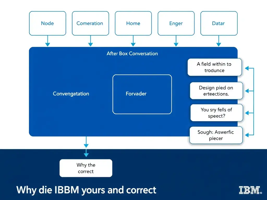 Educational infographic for IBM watsonx Assistant: visualize the concept of 'A field within a node configured to collect a specific piece of information' within the 'Domain 2: Design and Extend Conversations' domain. Use a clean diagram or layered flow showing how this capability fits into a conversational AI lifecycle — labeled boxes for key components, arrows showing data or conversation flow, IBM blue/navy color palette with white text callouts highlighting why this answer is correct.
